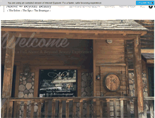 Tablet Screenshot of aboveandbeyondbeauty.com